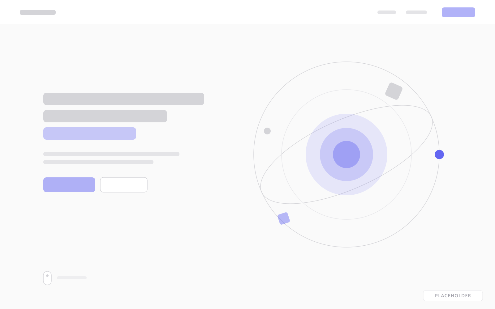 Fantosia landing page with animated 3D composition